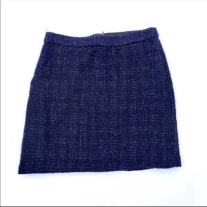 Cynthia Rowley Blue/Metallic Blue tweed Mi…